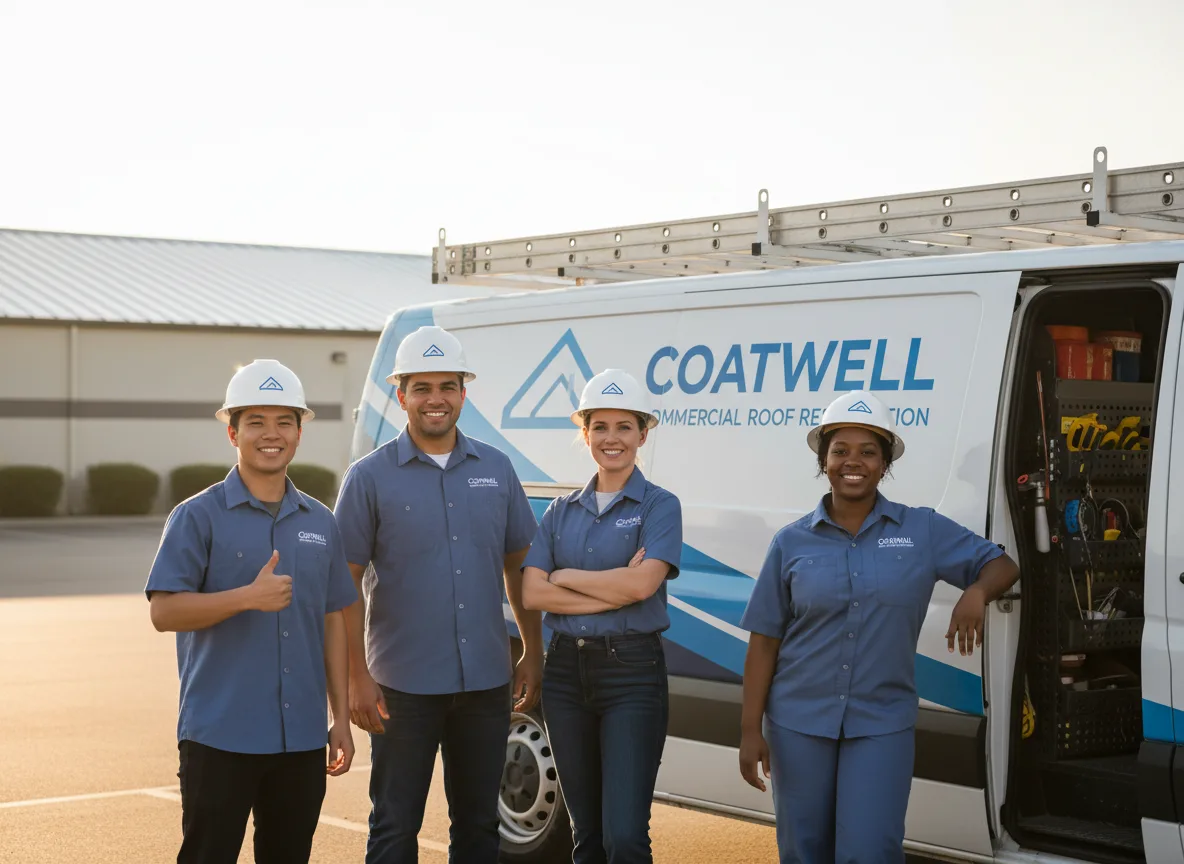 Commercial roof coating company in Junction City, OH